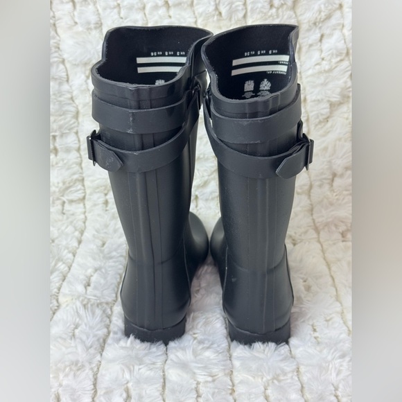 Hunter Wellington Backstrap Short Rain Boots Size 5 - Picture 10 of 11
